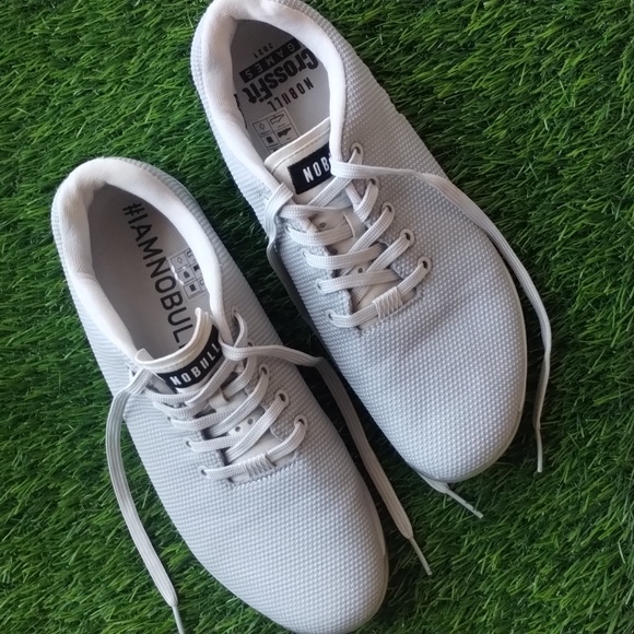 NOBULL Weightlifting Trainer Stone Grey & Black Athletic Shoes M 10.5 W 12 - Picture 2 of 12